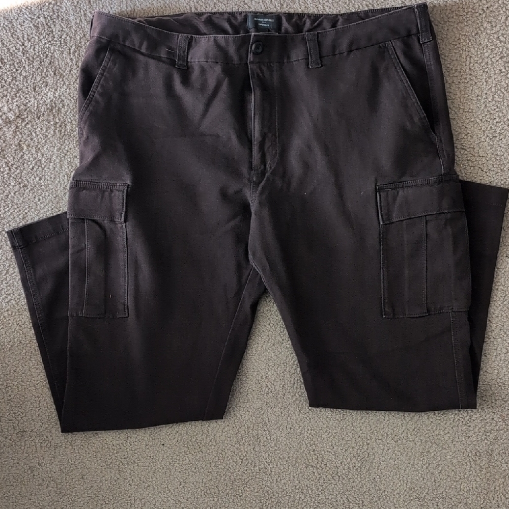 Banana Republic Brown Cargo Pants with Sturdy Fabric